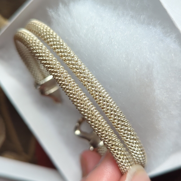 Sterling Silver Hook Bracelet - Picture 5 of 7